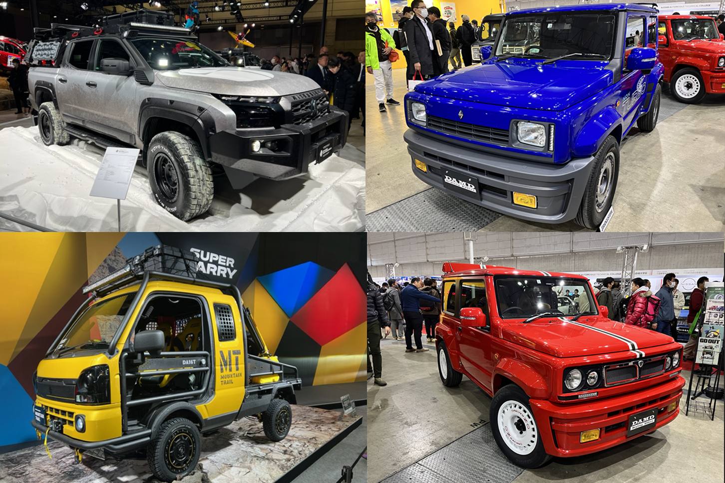なぜクルマ好きは“カオス”がお好き？ クルマの「価値を変える」カスタムカーがスゴイ！【東京オートサロン2024】