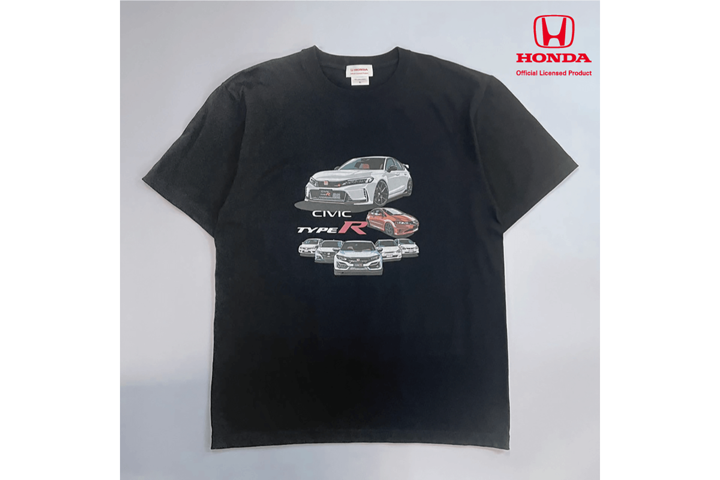 ホンダ シビック Type R イラストTシャツ／全体