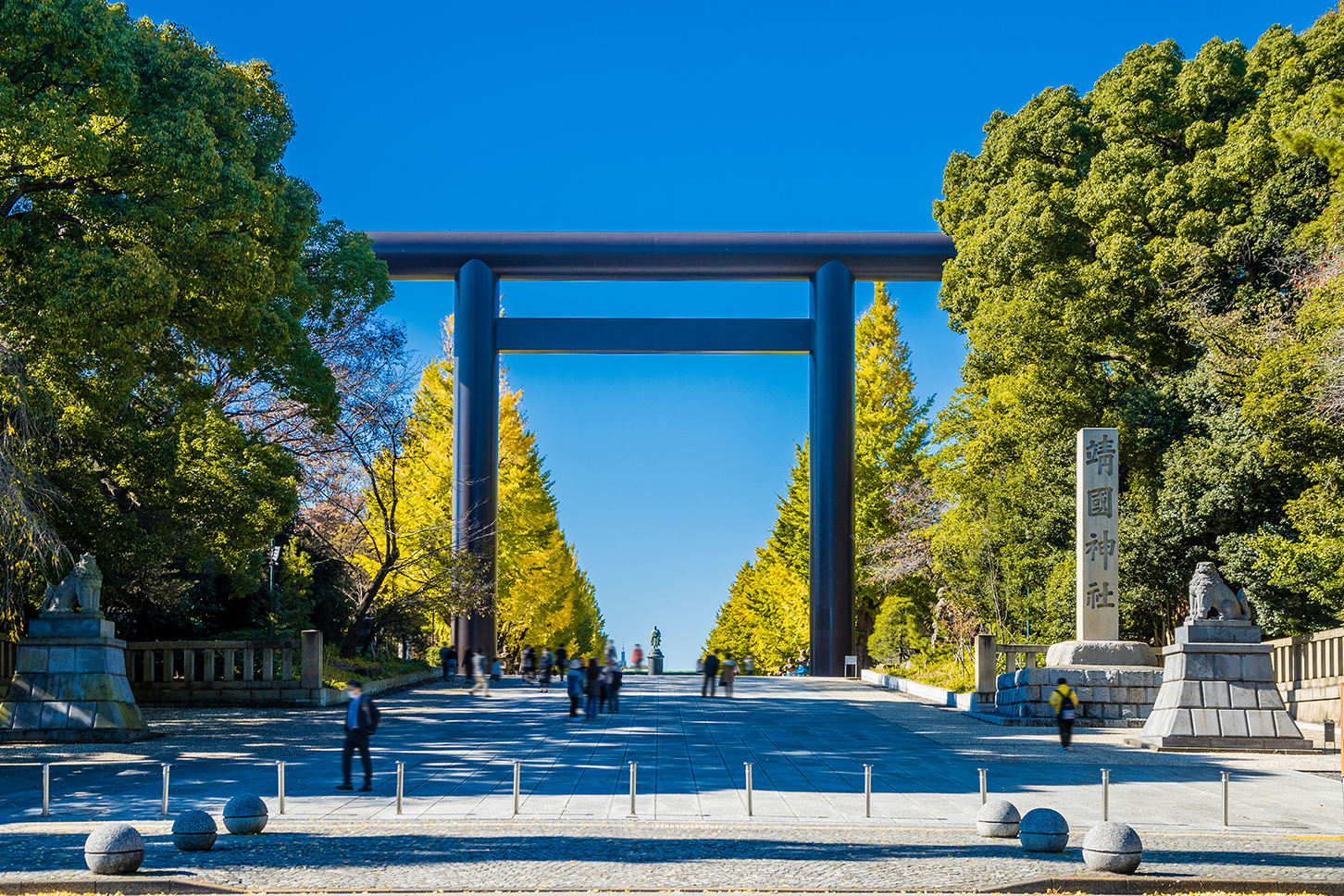 靖国神社を通過する幹線道路「靖国通り」は大正通りだった