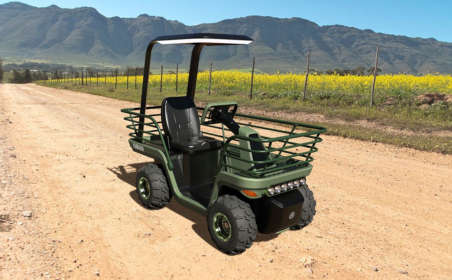 未舗装路で活躍するConcept 451のイメージ