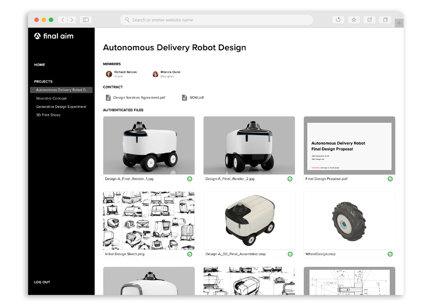 スマートコントラクト技術と開発中のプラットフォーム画面その2