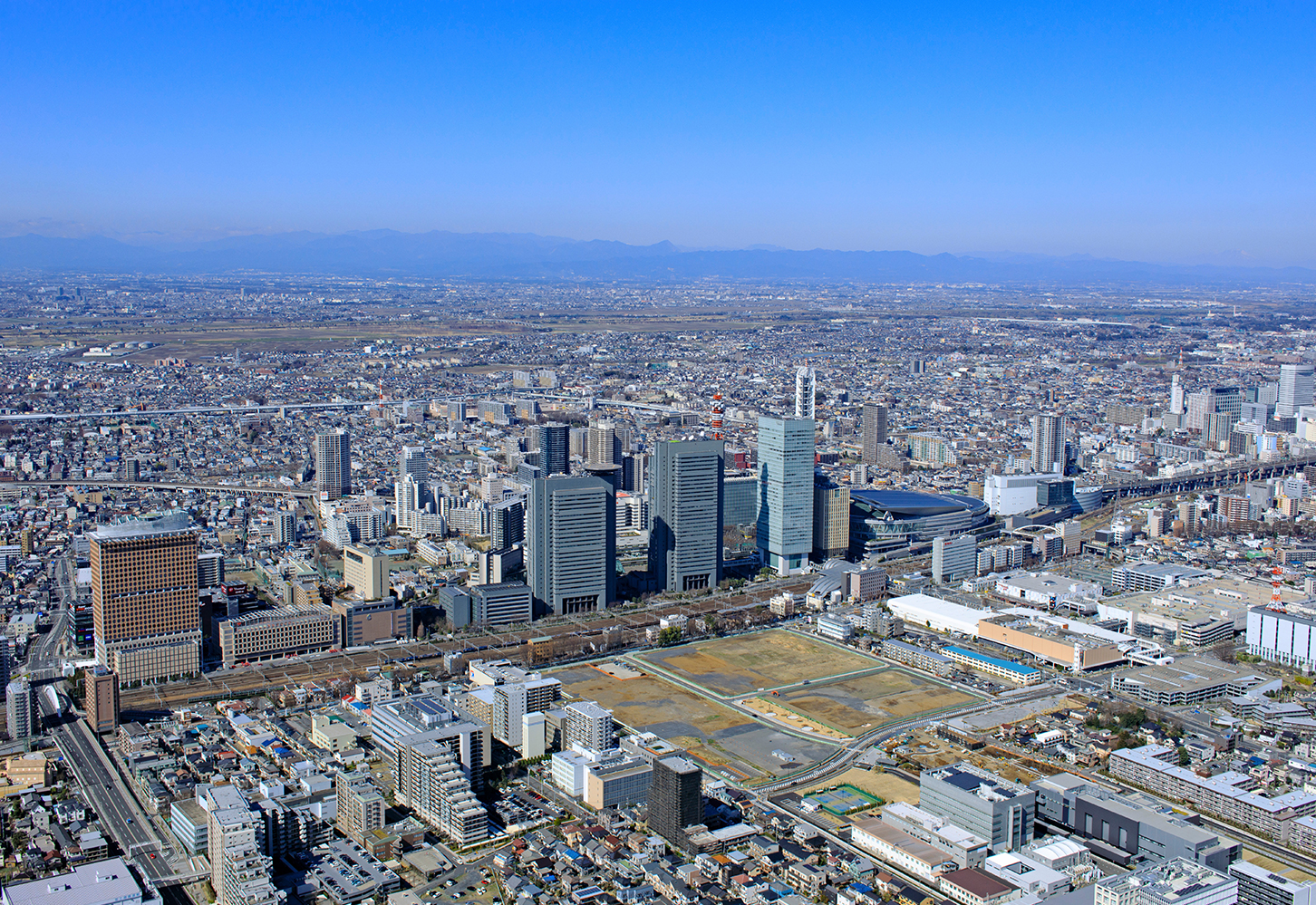 さいたま新都心の全景