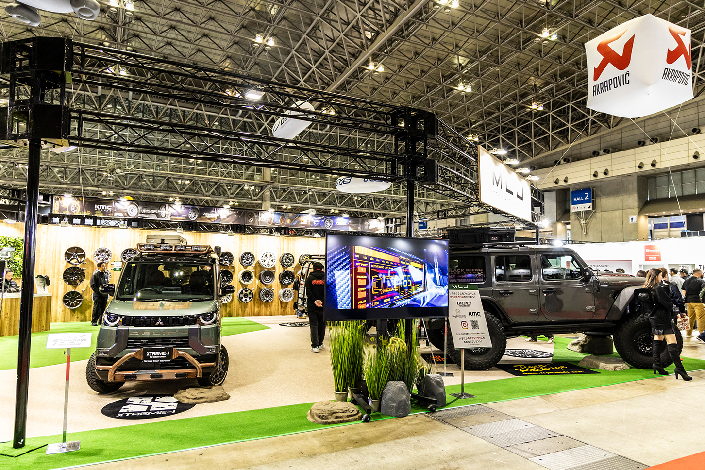 東京オートサロン2024 エムエルジェイブース