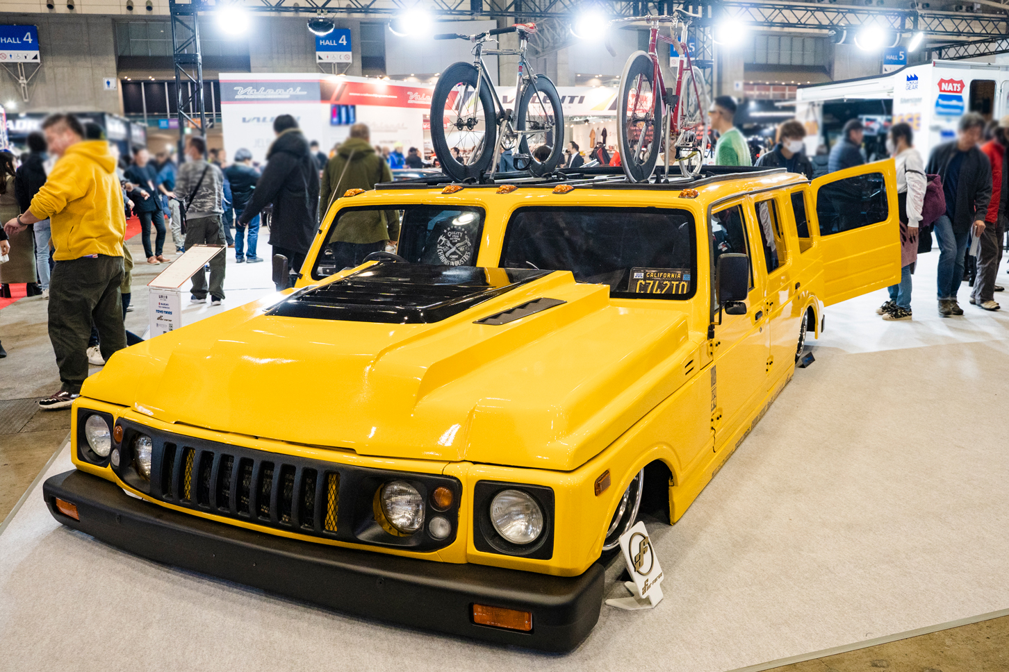 東京オーロサロン2024に展示された「NATS JIMNY J1」