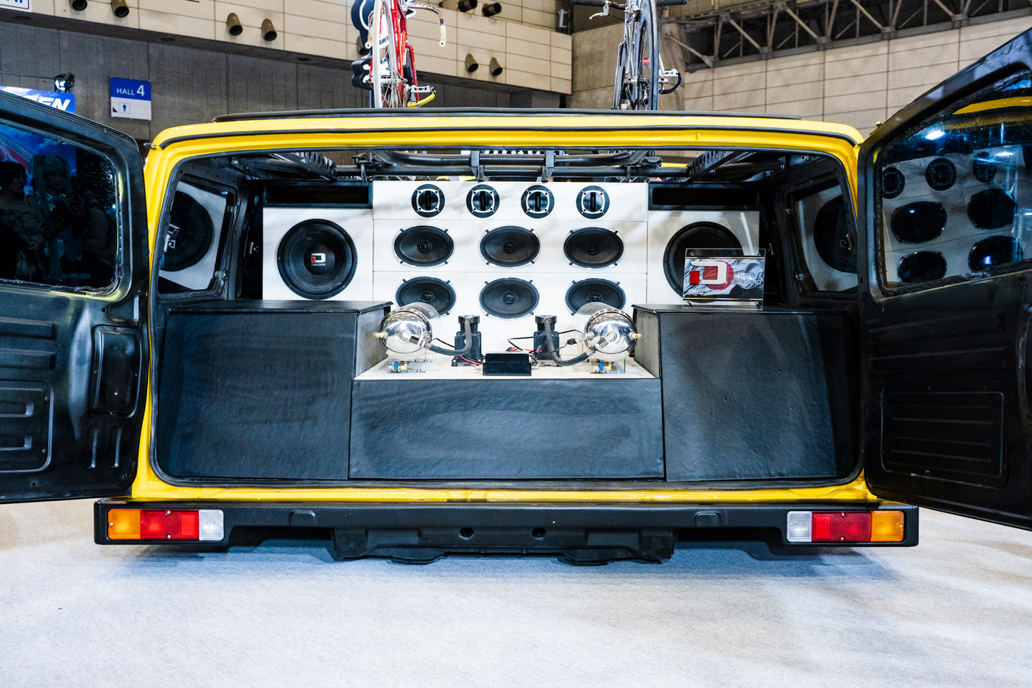 東京オートサロン2024|NATS JIMNY J1|日本自動車大学校|サウンドシステム