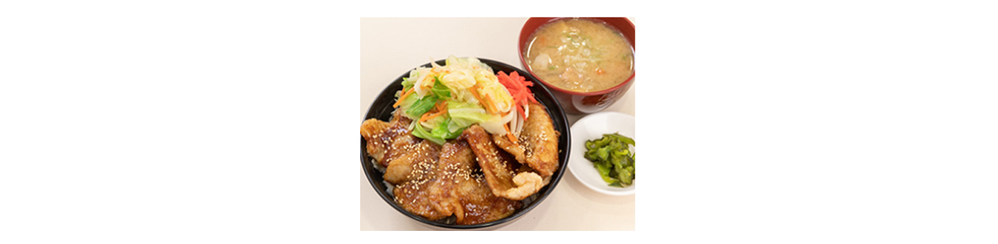 いわての豚丼 ハーフ豚汁付き（岩手）