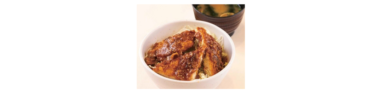 「上州」下仁田ねぎ味噌カツ丼（群馬）