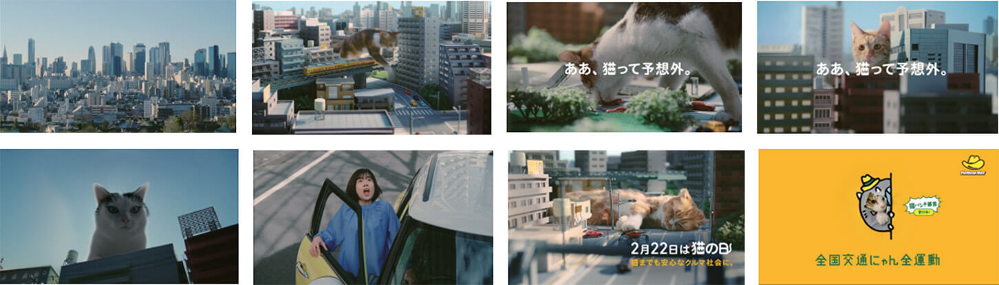 TVCM：『猫って予想外』篇（30秒）放映中！