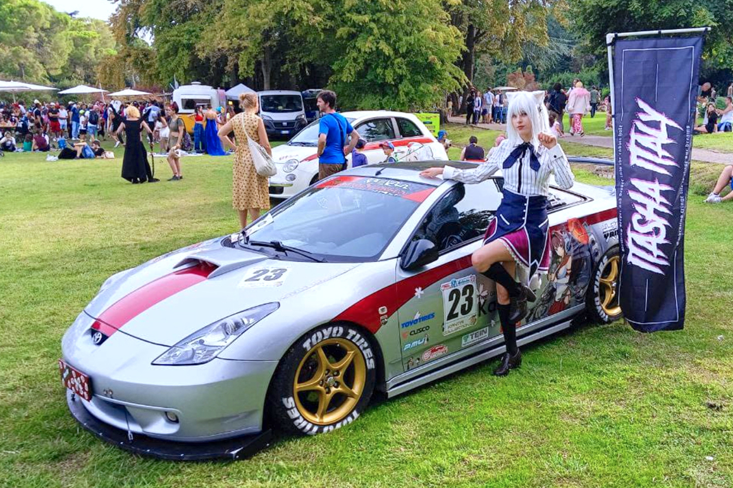 7代目トヨタ・セリカ × 艦隊これくしょん ＜photo: ITASHA ITALY＞