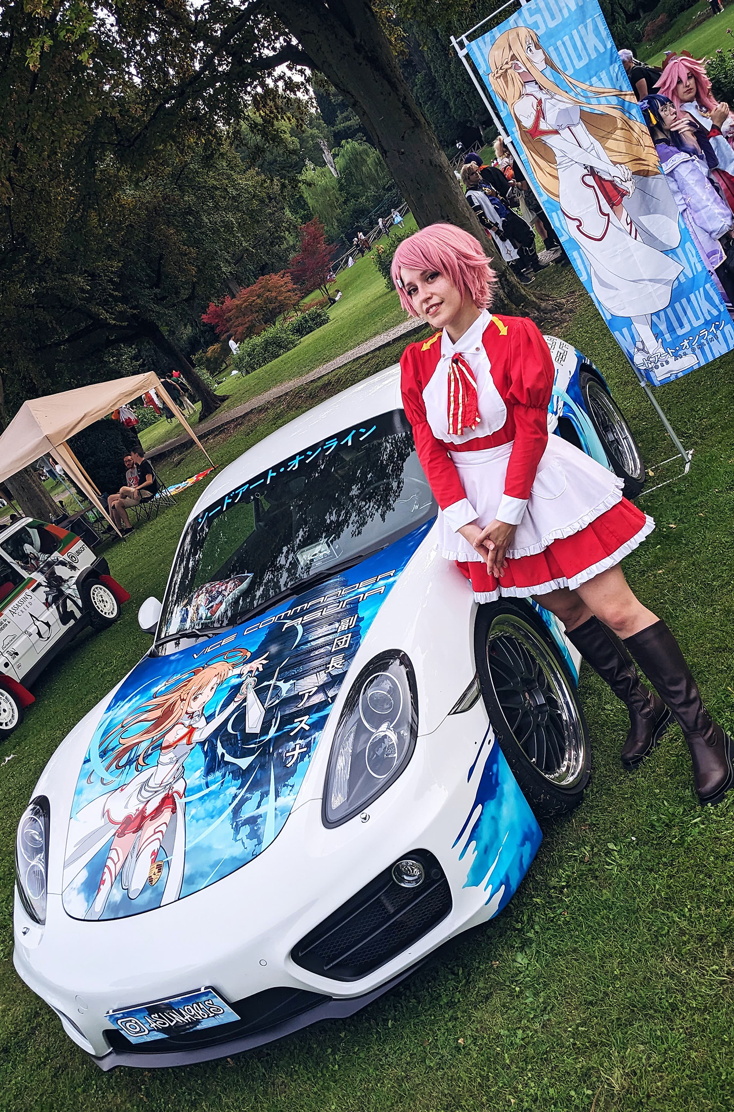 ポルシェ・ケイマン × ソードアード・オンライン ＜photo: ITASHA ITALY＞