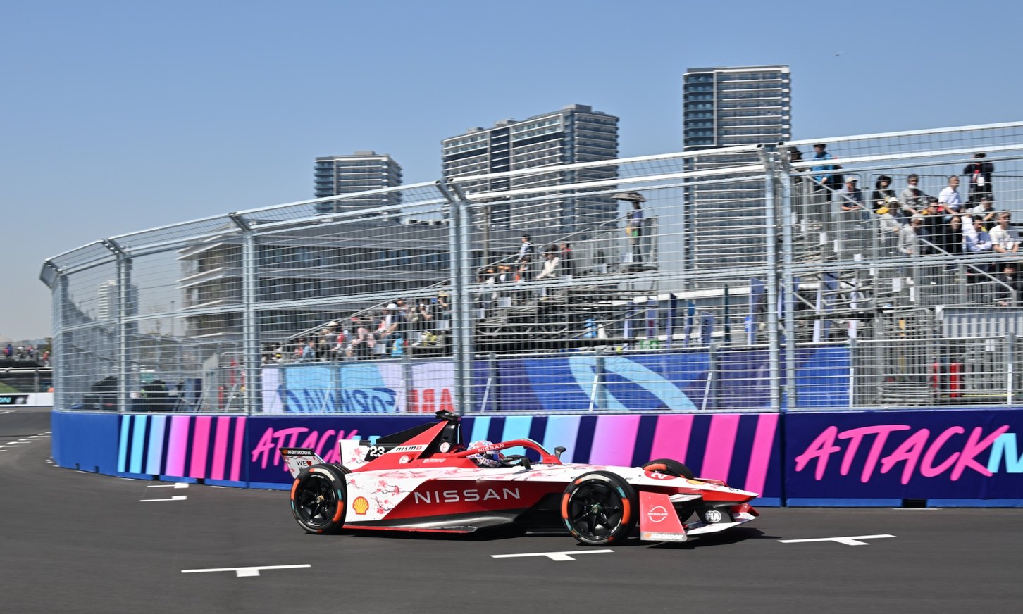 東京で開催されたフォーミュラe「東京E-Prix」大会。