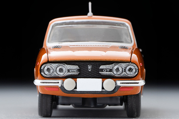 いすゞ ベレット 1600GT typeR（オレンジメタリック）73年式。版権元商品化許諾申請済。(c)TOMYTEC