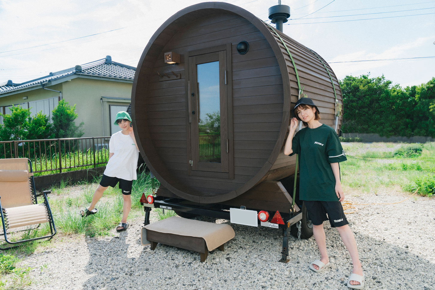 けん引式サウナ｜BURROW mini2｜アウトドアサウナ｜サウナ体験アイキャッチ