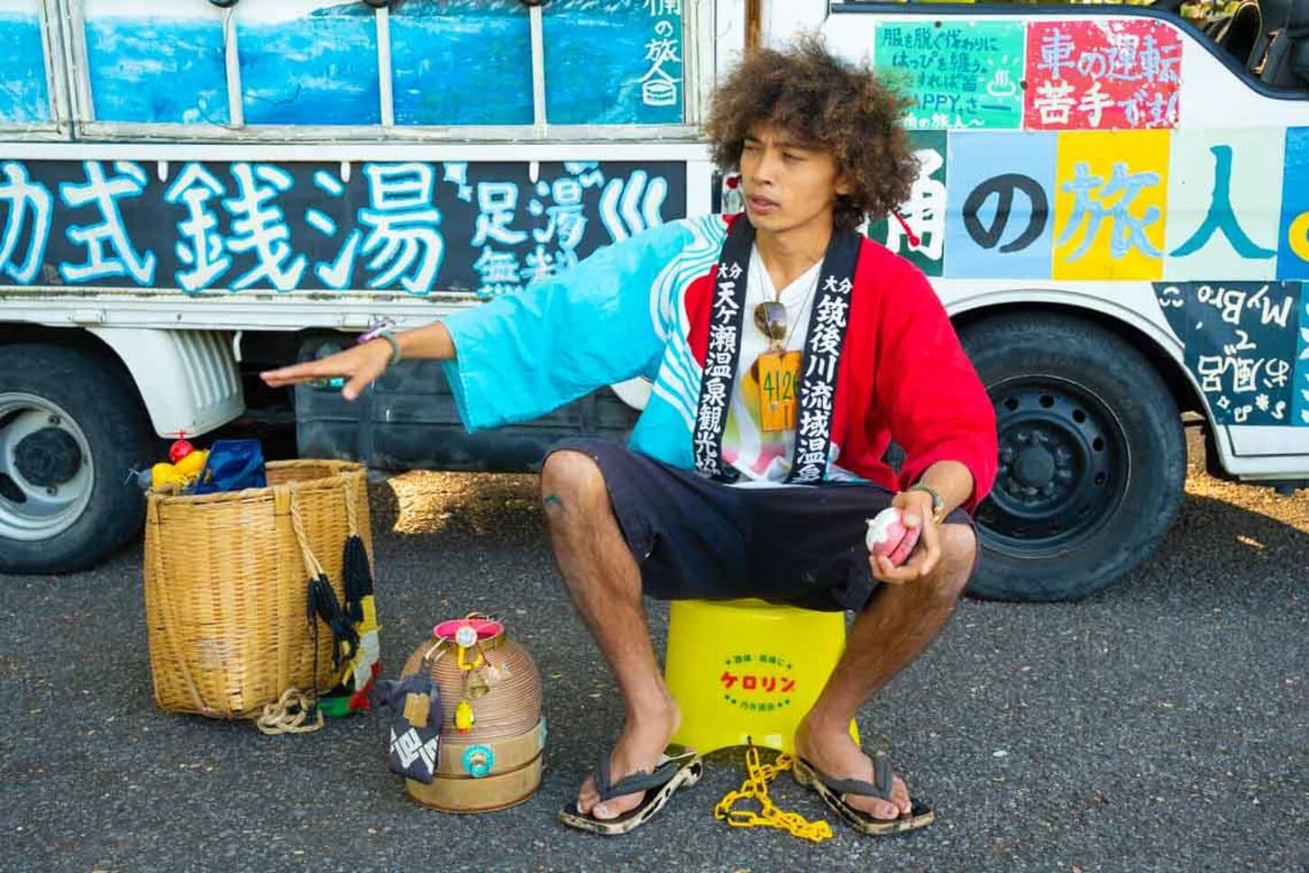 法被を着始めた理由は、「かっこいいから」