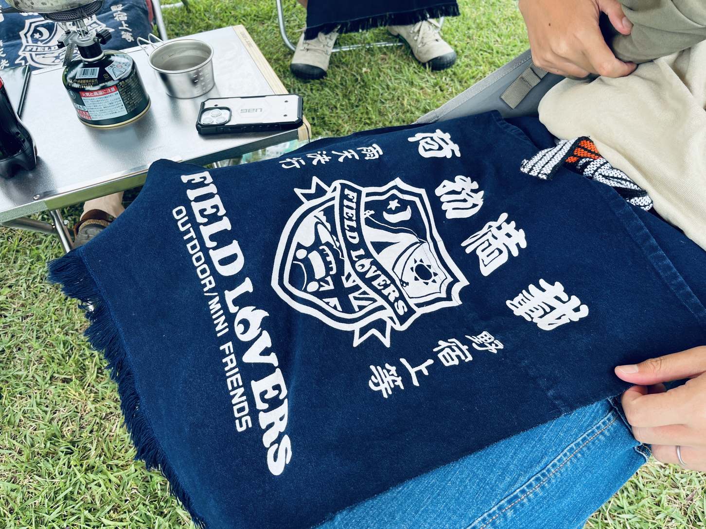 こちらも同じく「FIELD LOVERS」オリジナルの前掛け