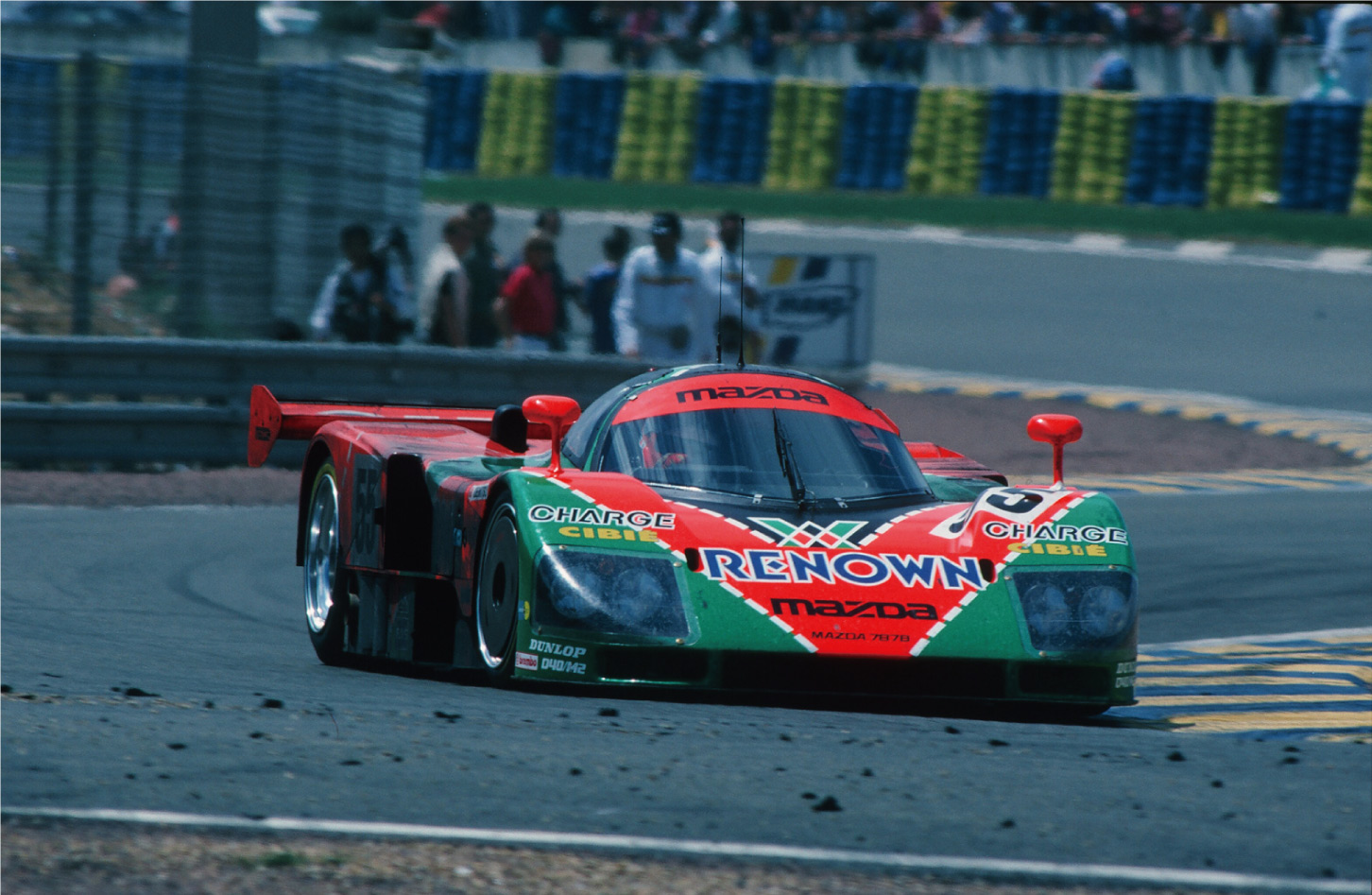 マツダ787B(1991年ルマン24時間レース総合優勝時)